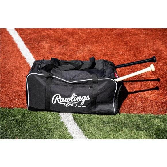 Baseball Softball Duffle Bag Equipment Sports Gym Bag Bat Sleeve Shoe Compartmen - Picture 2 of 8